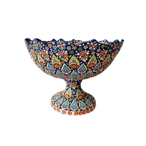 میوه خوری میناکاری سفالی کد 030