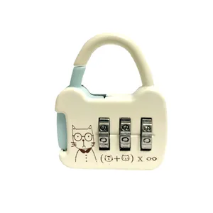 قفل آویز طرح cat مدل رمزدار