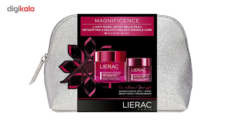 پک ضد چروک لیراک سری Magnificence مدل Detoxifying And Beautifying Anti Wrinkle