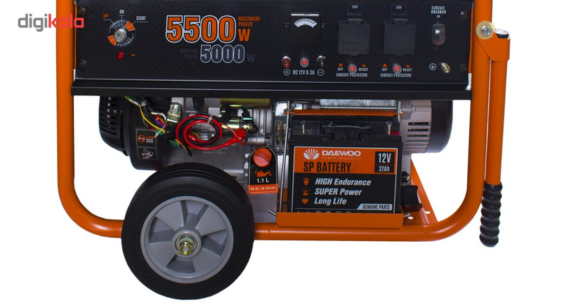 موتور برق 5.5 کیلو وات دوو مدل GD 6500E