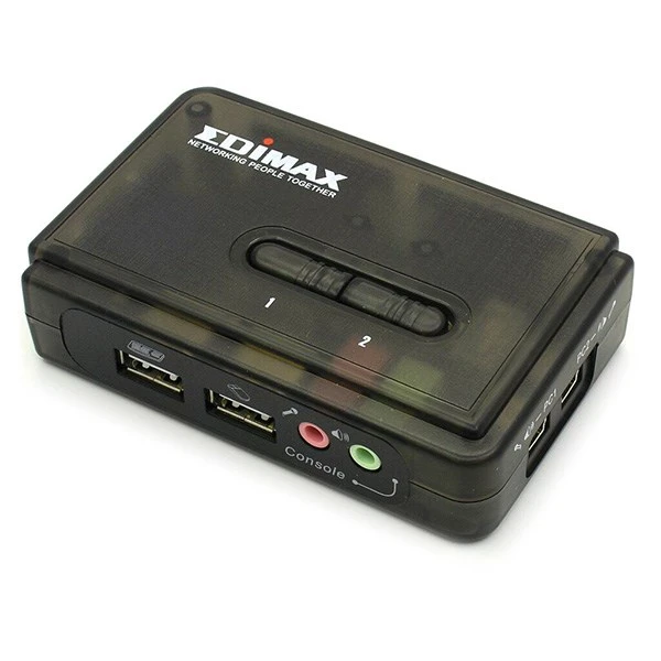 سوییچ 2 پورت USB KVM ادیمکس مدل EK-UAK2