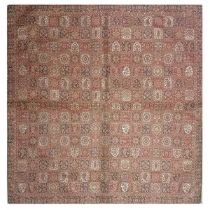 رومیزی ترمه ابریشمی کد 2039 سایز 100 × 100 سانتی متر