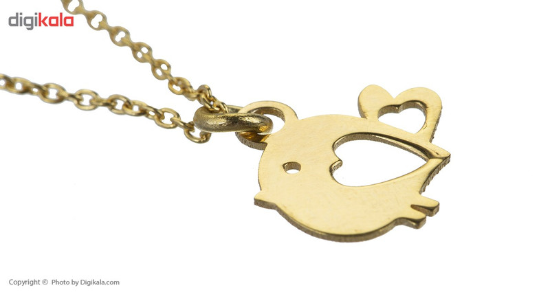 آویز ساعت طلای 18 عیار زنانه رزا مدل WTC159