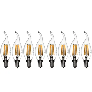 Delight 00188x8-4W Filament LED Lamp E14 8 PCS