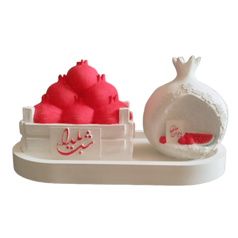 ست مناسبتی شب یلدا مدل سبد و طاقچه مجموعه سه عددی