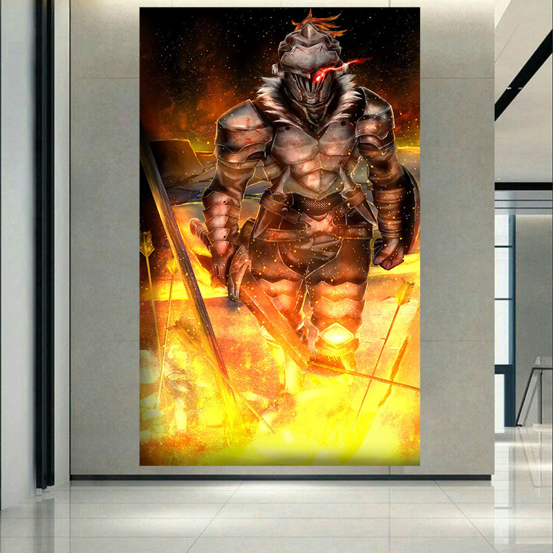 تابلو بوم طرح انیمه مدل Goblin Slayer کد AR3650