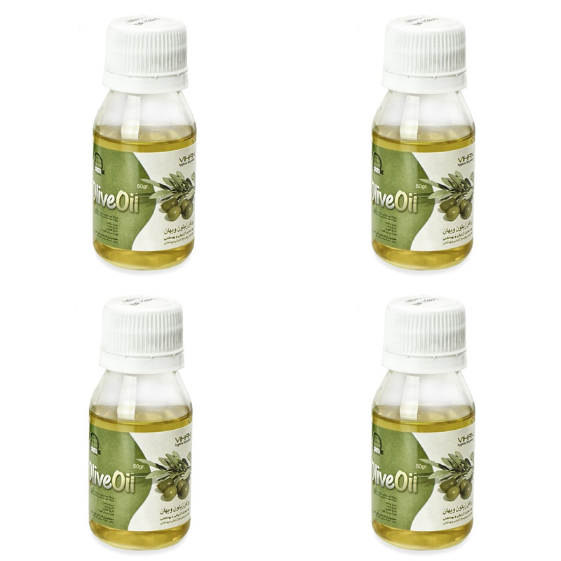 روغن زیتون موضعی ویهان حجم 50 گرم مجموعه 4 عددی