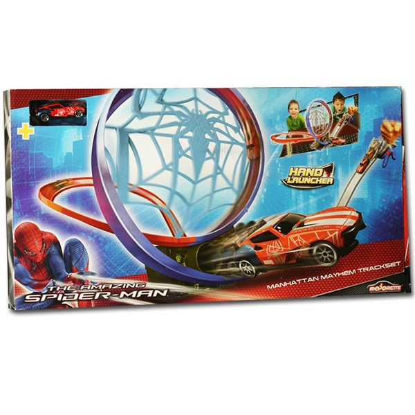 کیت ماشین بازی ماژورت سری مرد عنکبوتی مدل Manhattan Mayhem کد 213089717
