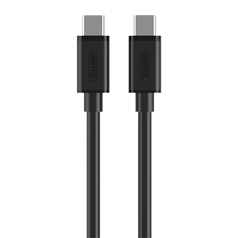 کابل تبدیل USB-C به USB-C یونیتک مدل Y-C477BK طول 1 متر