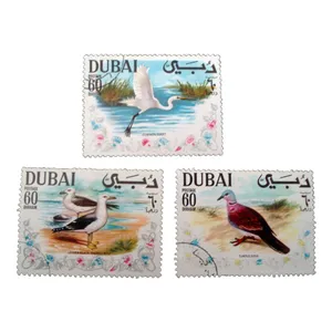 تمبر یادگاری مدل پرنده کد bc-1896 مجموعه 3 عددی