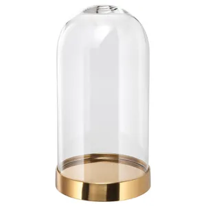 Ikea  BEGAVNING Glass dome with base