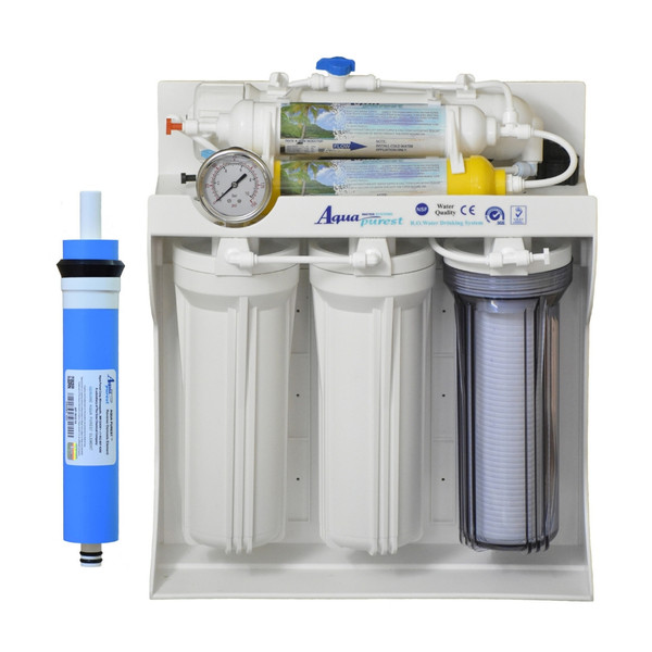 دستگاه تصفیه کننده آب آکوا پیورست مدل RO SYSTEM 607 به همراه فیلتر تصفیه آب مدل ممبران