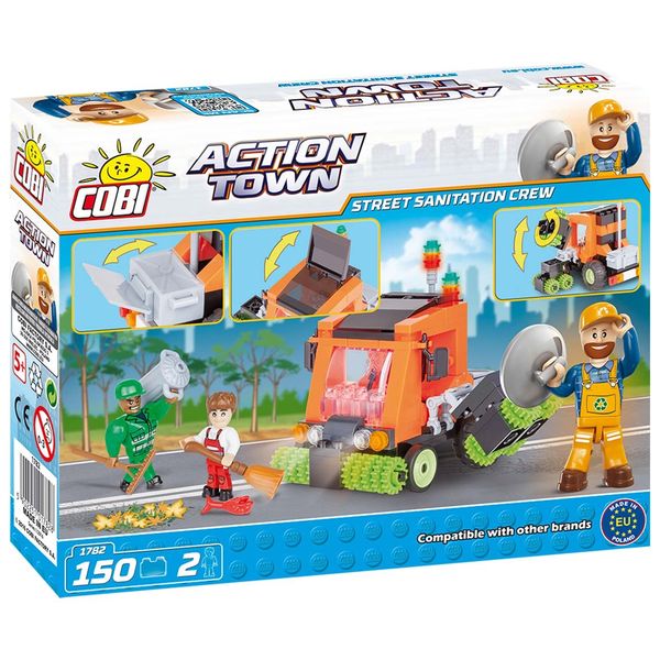 ساختنی کوبی مدلAction Town - Street Sanitation Crew - ساختنی کوبی مدلAction Town - Street Sanitation Crew -