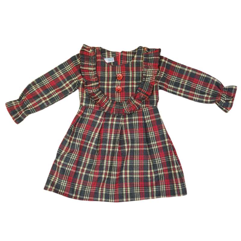 پیراهن دخترانه مدل یلدا کد 198