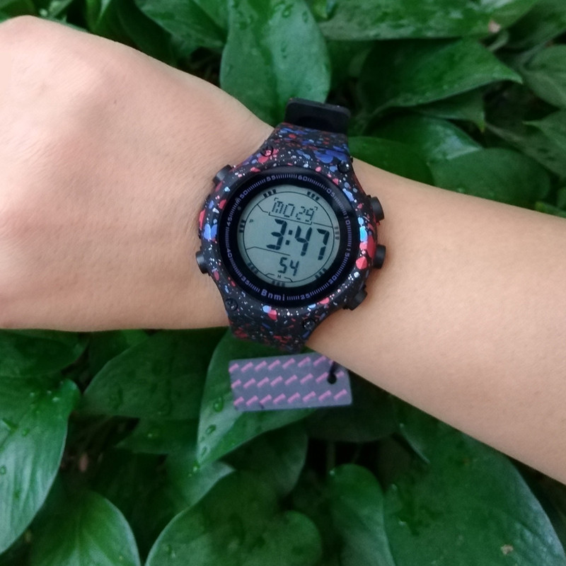 ساعت مچی دیجیتال پسرانه مدل BNMI آبرنگی کد 135