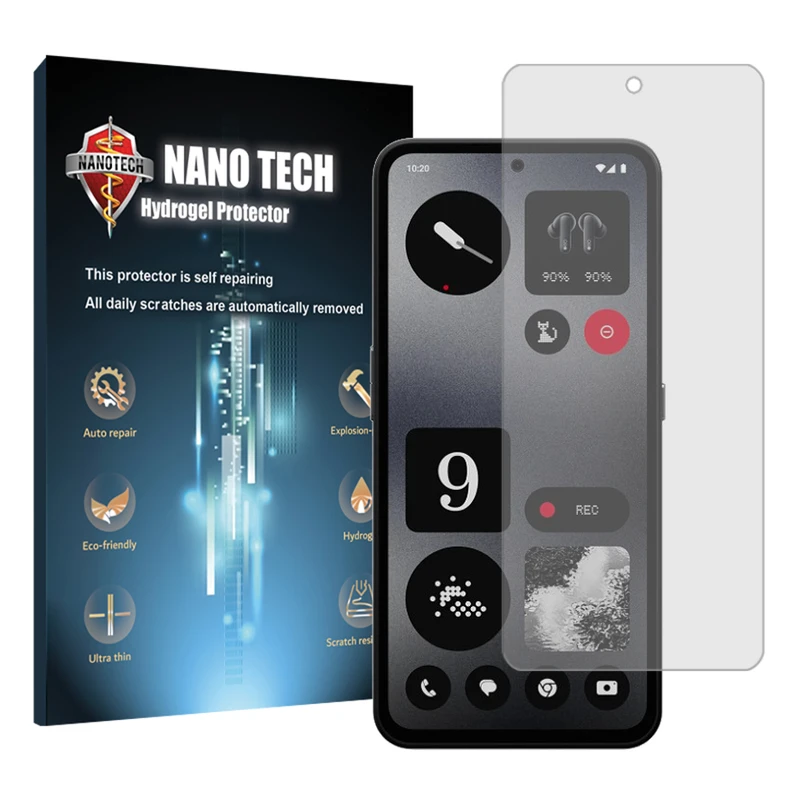 محافظ صفحه نمایش شفاف نانو تک مناسب برای گوشی موبایل ناتینگ CMF Phone 1