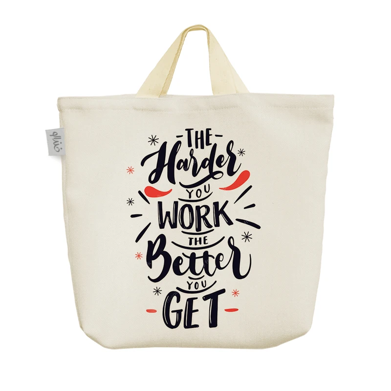 ساک خرید خندالو مدل جملات انگیزشی کد 2268