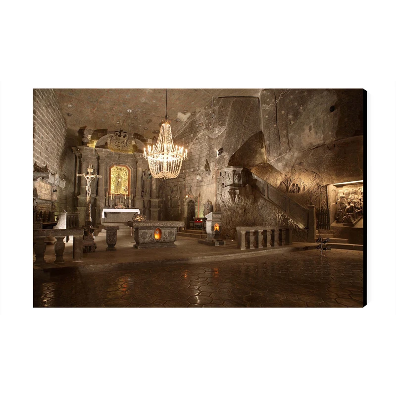 تابلو شاسی عرش طرح گردشگری لهستان مدل معدن نمک ویلیچکا کد As5969