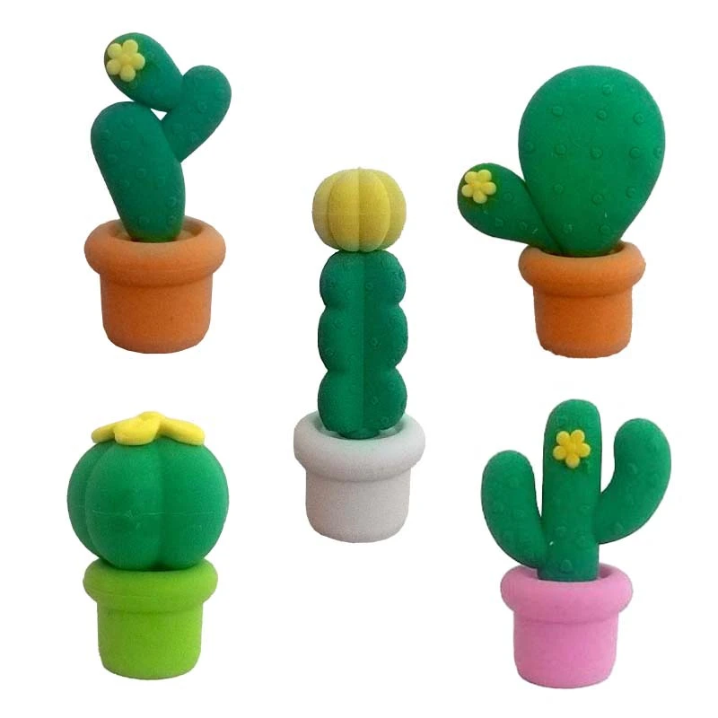 پاک کن مدل اسکولو کاکتوس کد EK-20 مجموعه 5 عددی