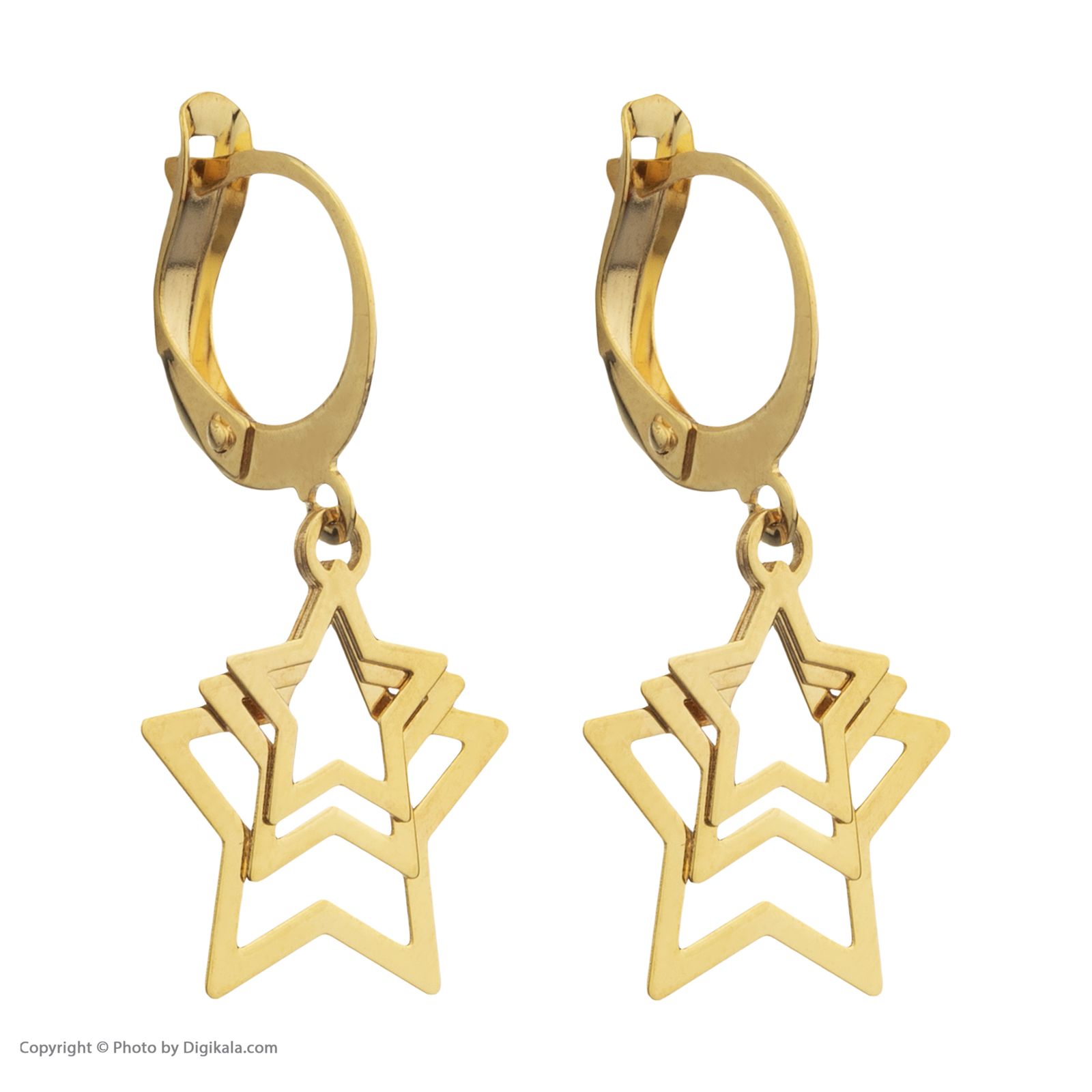 گوشواره طلا 18 عیار زنانه مایا ماهک مدل ME0989 -  - 3
