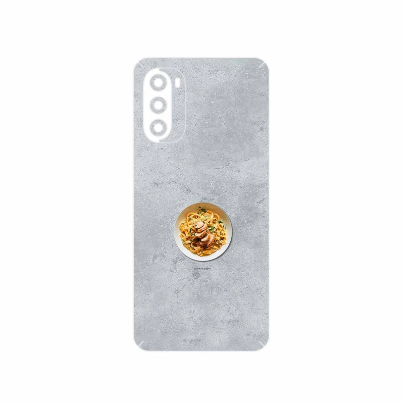 برچسب پوششی ماهوت مدل Pasta مناسب برای گوشی موبایل موتورولا Moto G52
