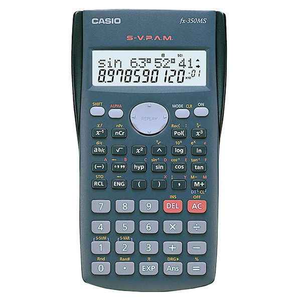 ماشین حساب کاسیو مدل FX-350 MS