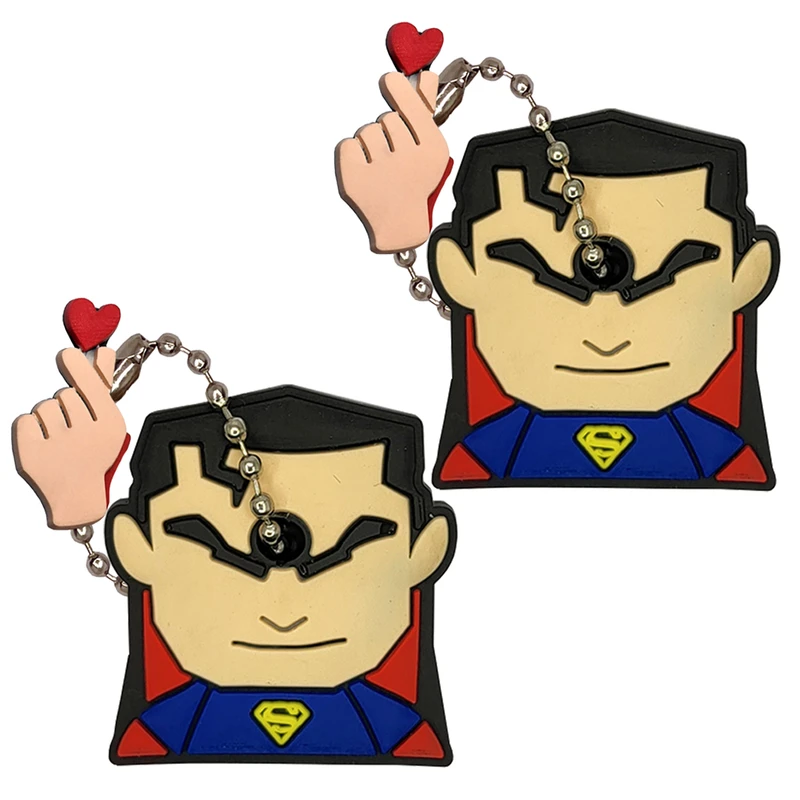 کاور کلید مدل Super Boy T04 به همراه آویز مجموعه 2 عددی