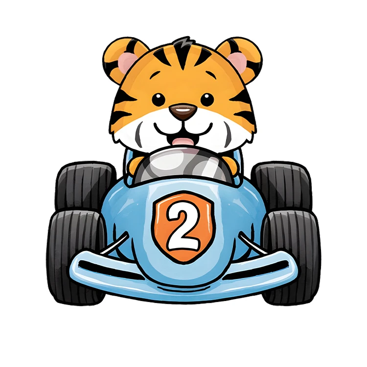 استیکر پارچه و لباس پاد آفرین مدل کارتونی کیوت فانتزی بامزه کد S4035