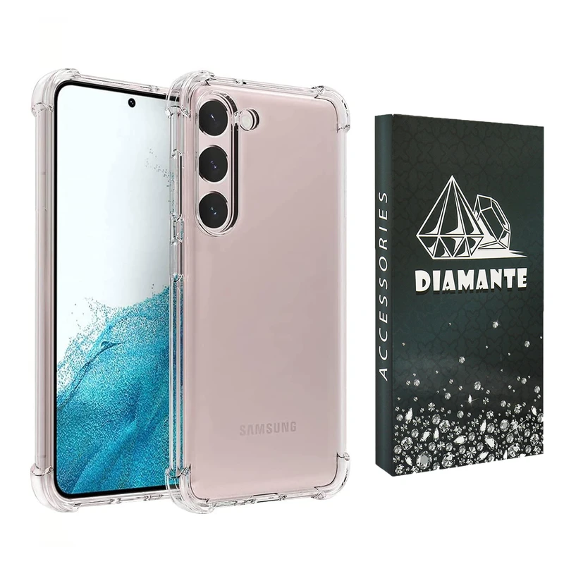 کاور دیامانته مدل Kapsoli Navy مناسب برای گوشی موبایل سامسونگ Galaxy S23