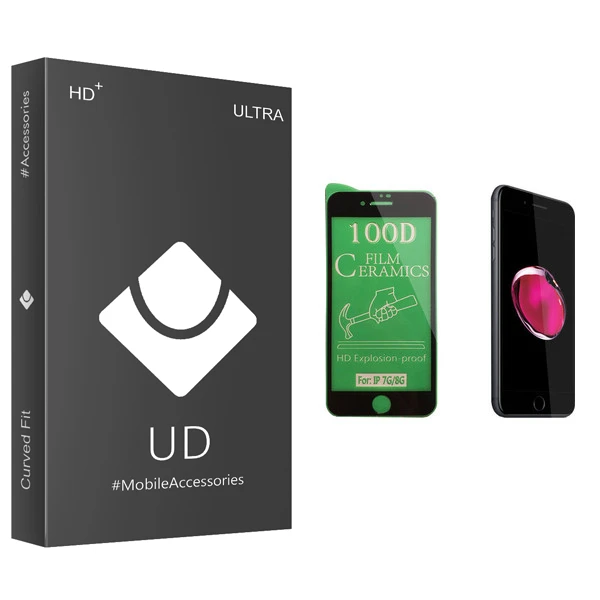 محافظ صفحه نمایش سرامیکی یو دی مدل ULTRA مناسب برای گوشی موبایل اپل iPhone 8