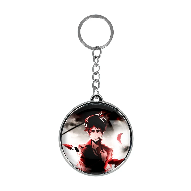 جاکلیدی خندالو طرح ارن یگر و بال آزادی انیمه اتک آن تایتان مدل دوطرفه کد 1097210971