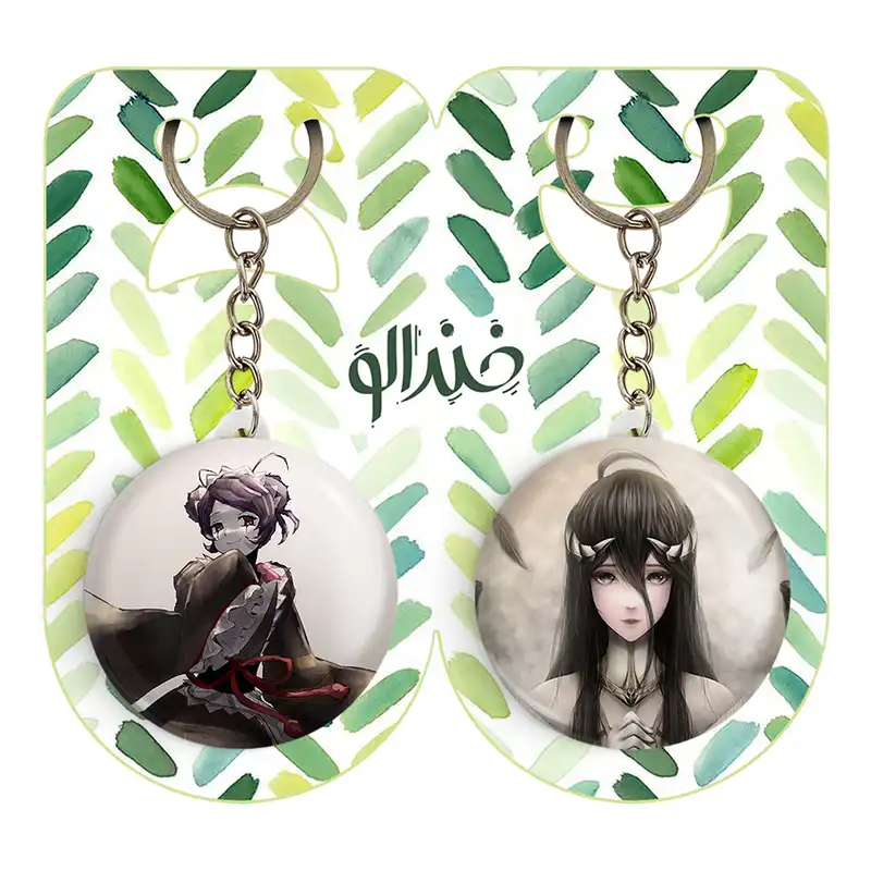 جاکلیدی خندالو مدل انتوما انیمه اورلرد کد 1834618347 مجموعه 2 عددی