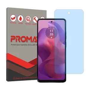 Promate Resistant model anti-blue ray screen protector suitable for Motorola Moto G24 mobile phone