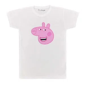 تی شرت بچگانه پرمانه طرح پپا پیگ کد pmt.4736