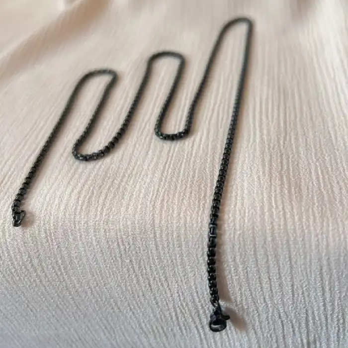 گردنبند نقره جات بافندگان مدل ویتالی کد 55