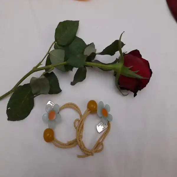 کش مو دخترانه مدل بابونه کد 1019 مجموعه 4 عددی