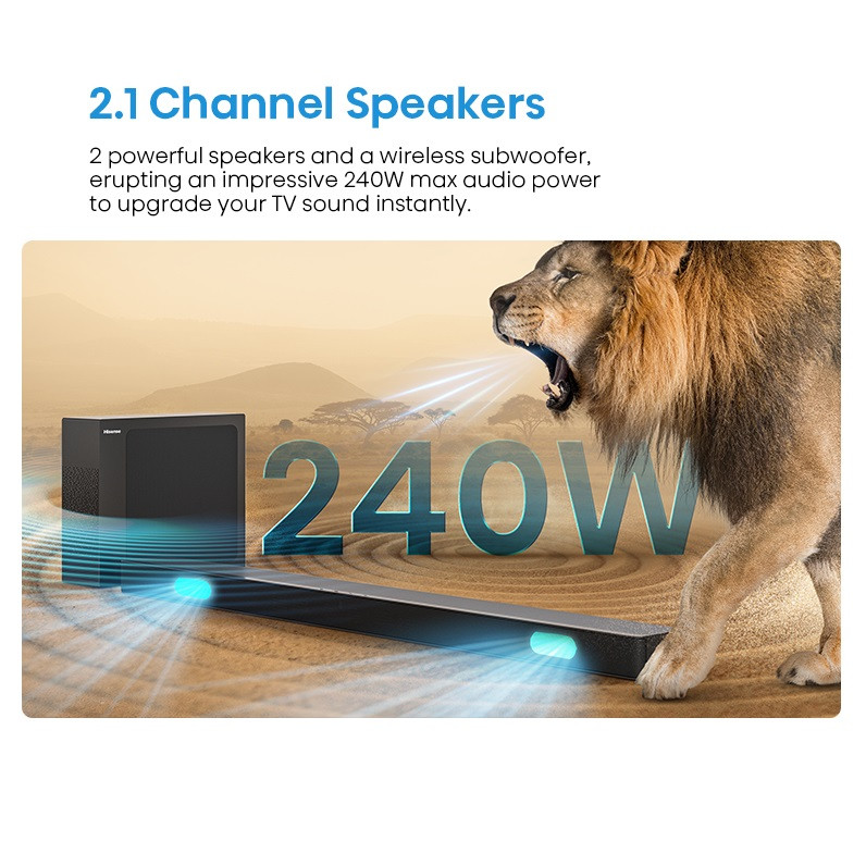 ساندبار هایسنس مدل HS2100