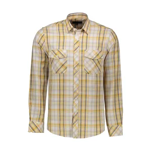 پیراهن آستین بلند مردانه پاتن جامه مدل دو جیب در دار کد 102721010013136