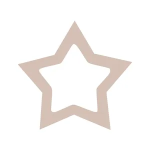 تخته چوب مدل ستاره توخالی