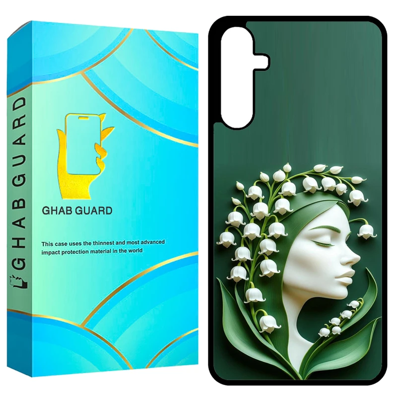 کاور قاب گارد طرح زنانه مدل GCHPA14 مناسب برای گوشی موبایل سامسونگ Galaxy A14 4G / A14 5G / M14 5G