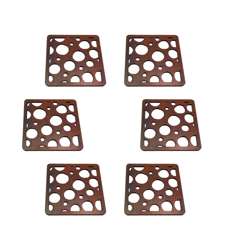 زیر لیوانی مدل U115 بسته 6 عددی 