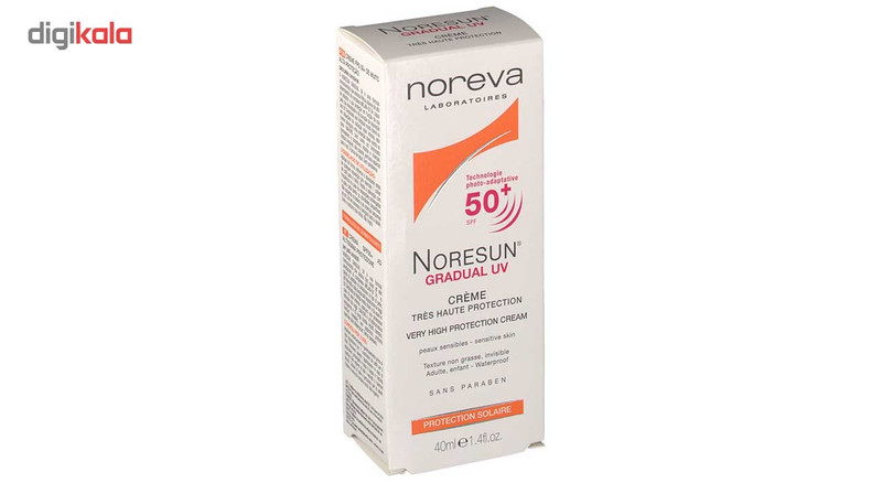 کرم ضد آفتاب نوروا مدل Noresun SPF50 حجم 40 میلی لیتر