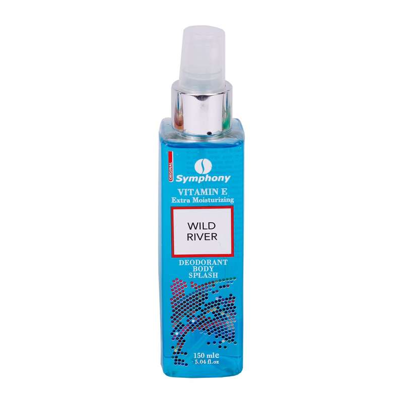 اسپری ضد تعریق و خوشبو کننده بدن اسپرت سیمفونی مدل Wild River حجم 150ml اسپری ضد تعریق و خوشبو کننده بدن اسپرت سیمفونی مدل Wild River حجم 150ml