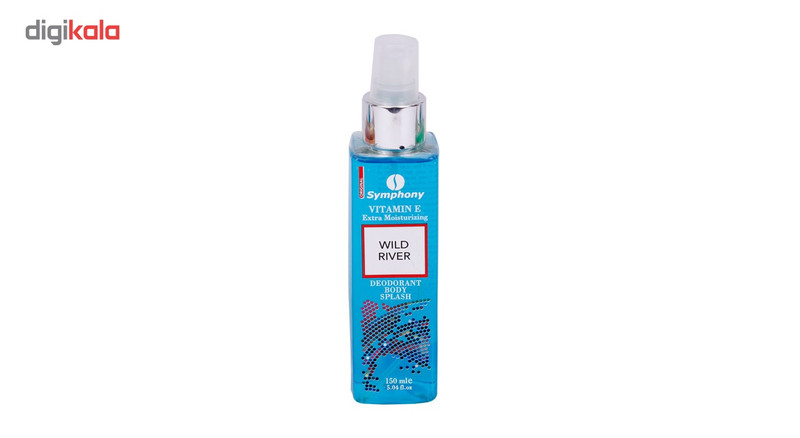 اسپری ضد تعریق و خوشبو کننده بدن اسپرت سیمفونی مدل Wild River حجم 150ml اسپری ضد تعریق و خوشبو کننده بدن اسپرت سیمفونی مدل Wild River حجم 150ml