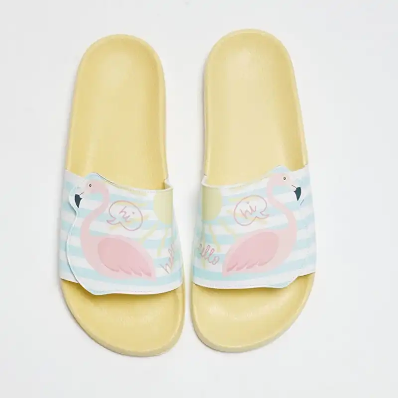 دمپایی زنانه ال سی وایکیکی مدل فلامینگو پاستیلی