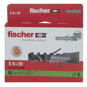 Fischer 51106B Rawlplug Pack of 40