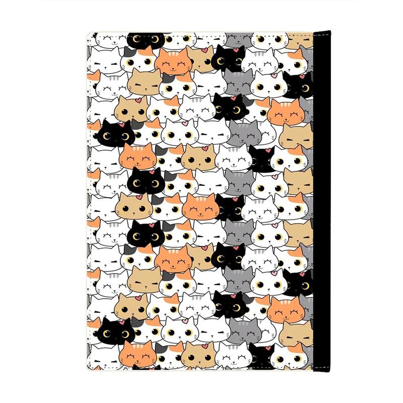 کلاسور پاد آفرین مدل فانتزی طرح گربه های بامزه و کیوت کد p445