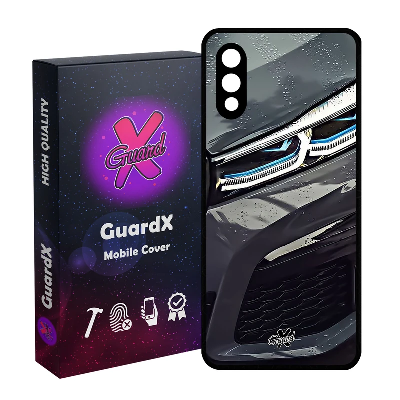 کاور گارد ایکس طرح BMW مدل Glass10455 مناسب برای گوشی موبایل سامسونگ Galaxy A02 / M02