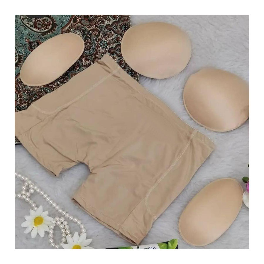 شورت گنی زنانه غوغا مدل پروتز بغل ران متحرک کد mn-0126KER شورت گنی زنانه غوغا مدل پروتز بغل ران متحرک کد mn-0126KER