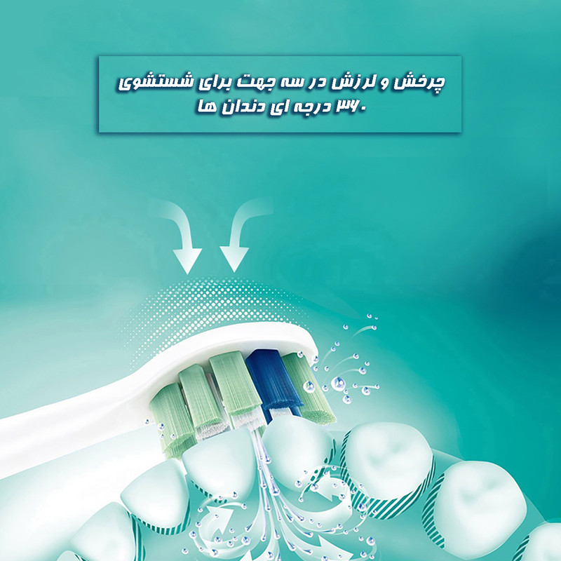 مسواک برقی هارمن مدل FUCHS MEDIUM1 مسواک برقی هارمن مدل FUCHS MEDIUM1